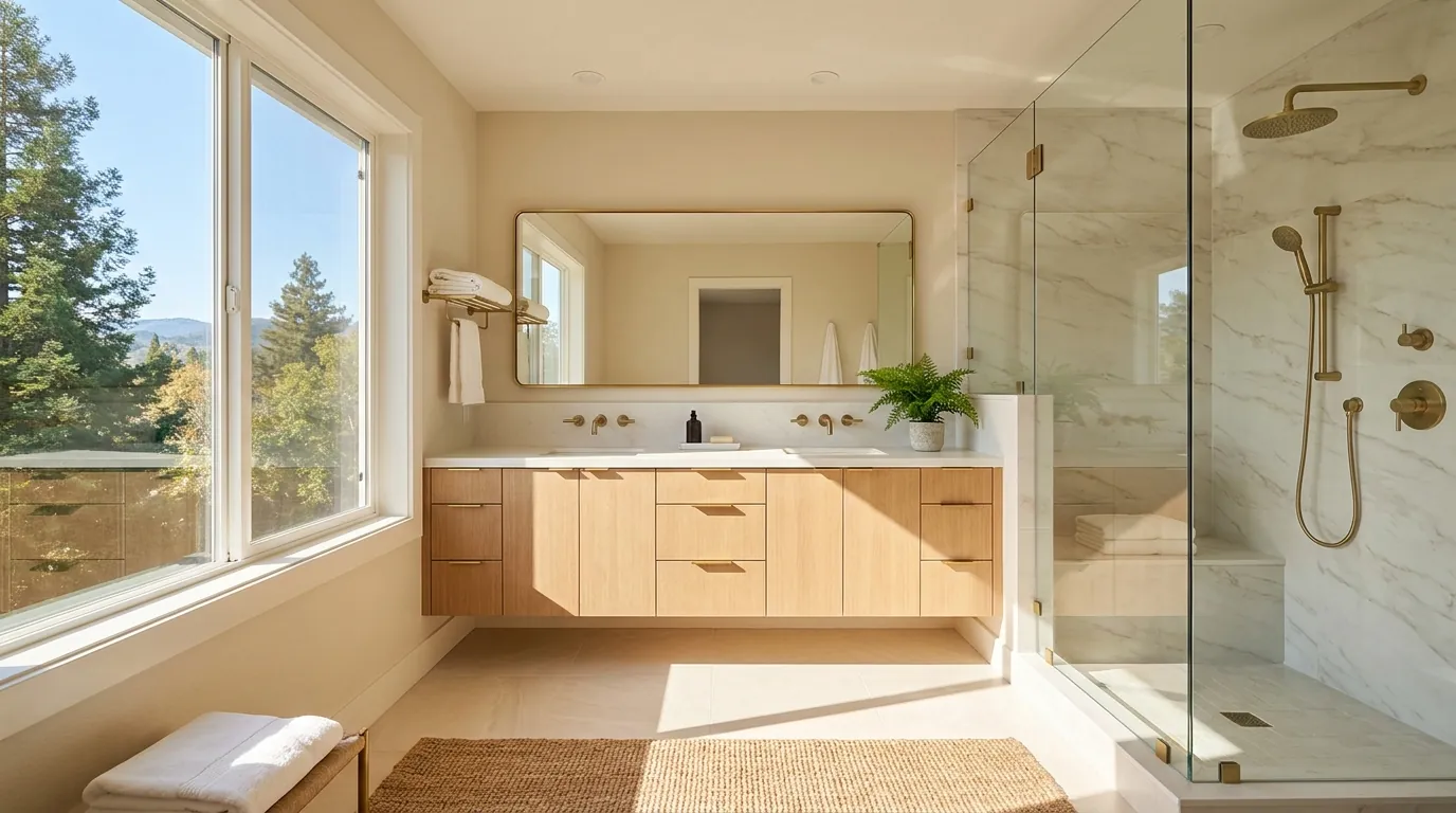 Complete Bathroom Remodels — an example of the finished result